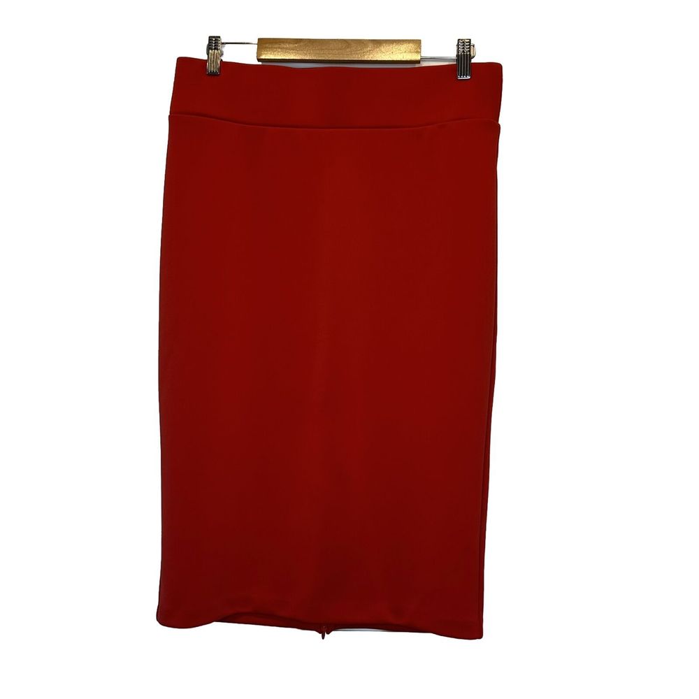 Eloquii Red Pencil Skirt